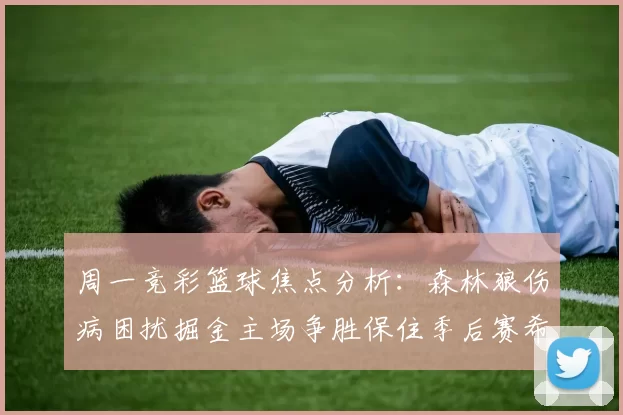周一竞彩篮球焦点分析：森林狼伤病困扰掘金主场争胜保住季后赛希望
